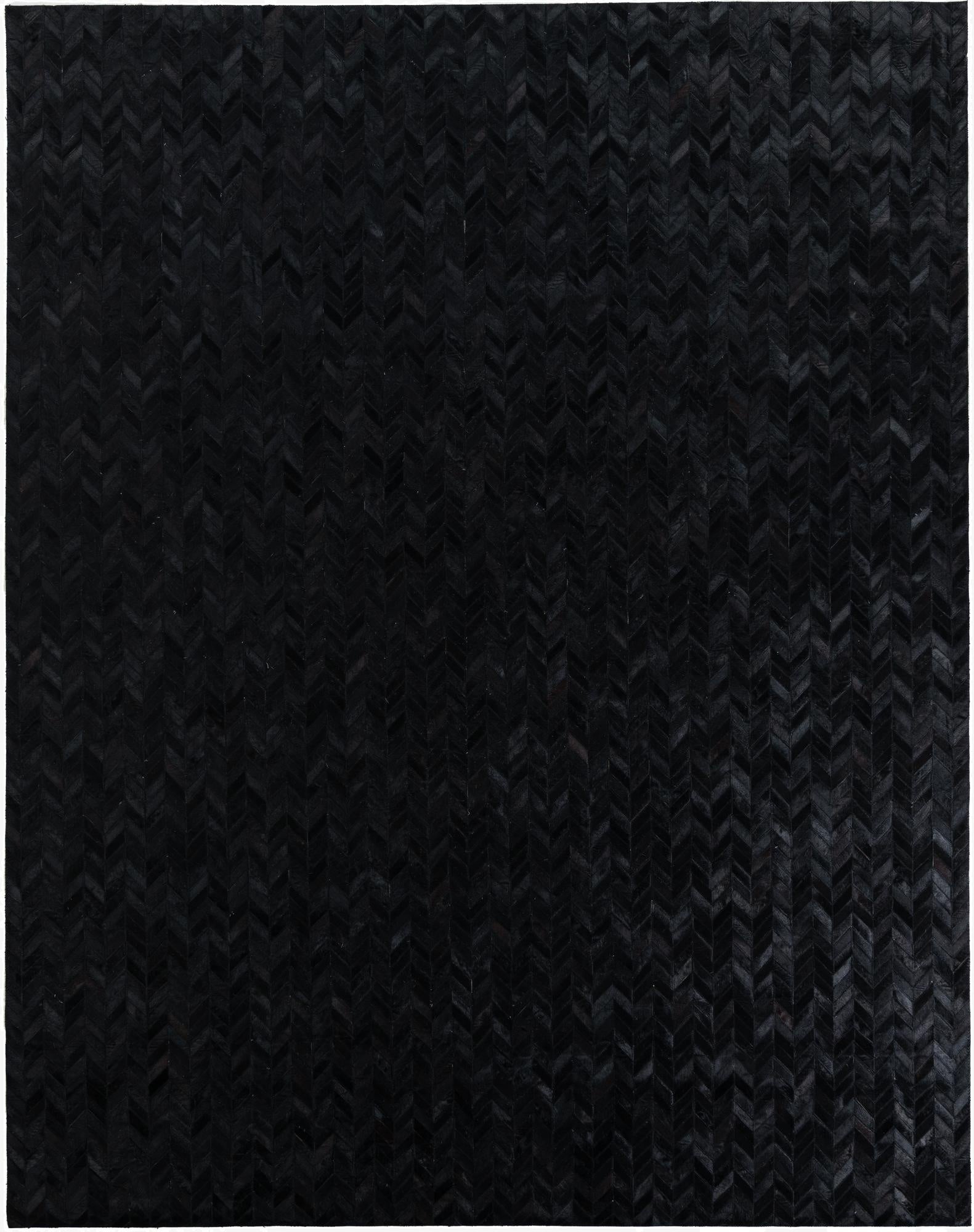 8' x 10' Cowhide Leather Rug