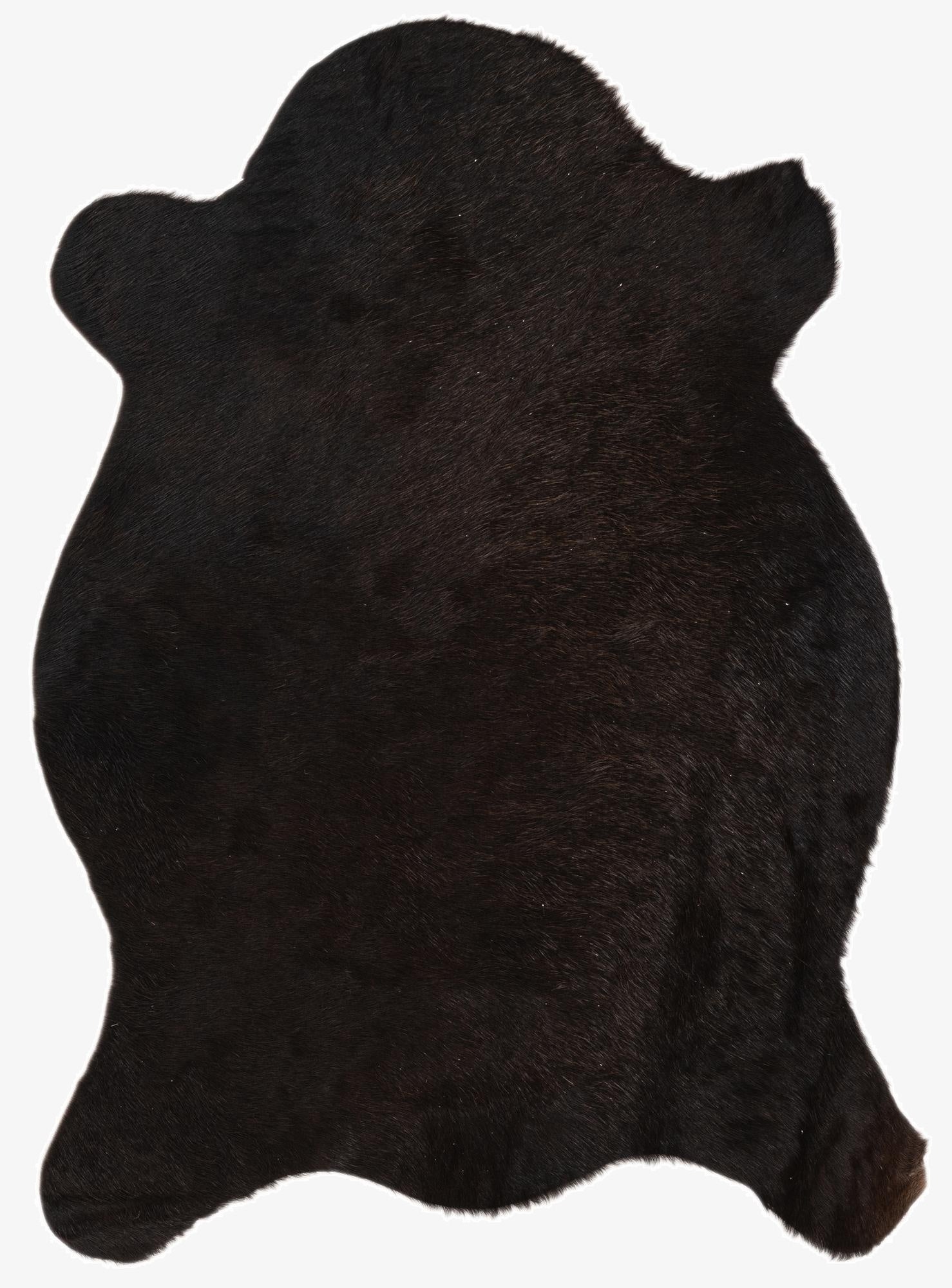 2' 1 x 2' 10 Cowhide Leather Rug
