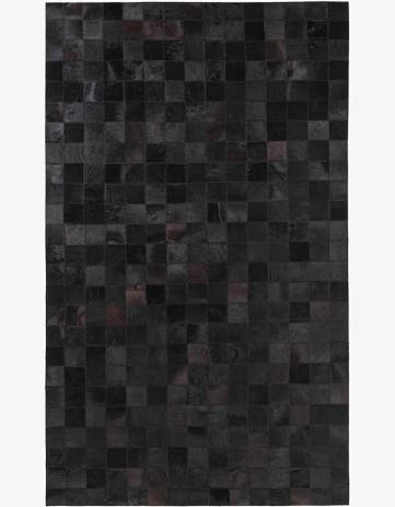 5' x 8' Cowhide Leather Rug