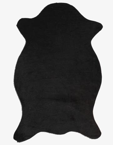 1' 8 x 2' 6 Cowhide Leather Rug