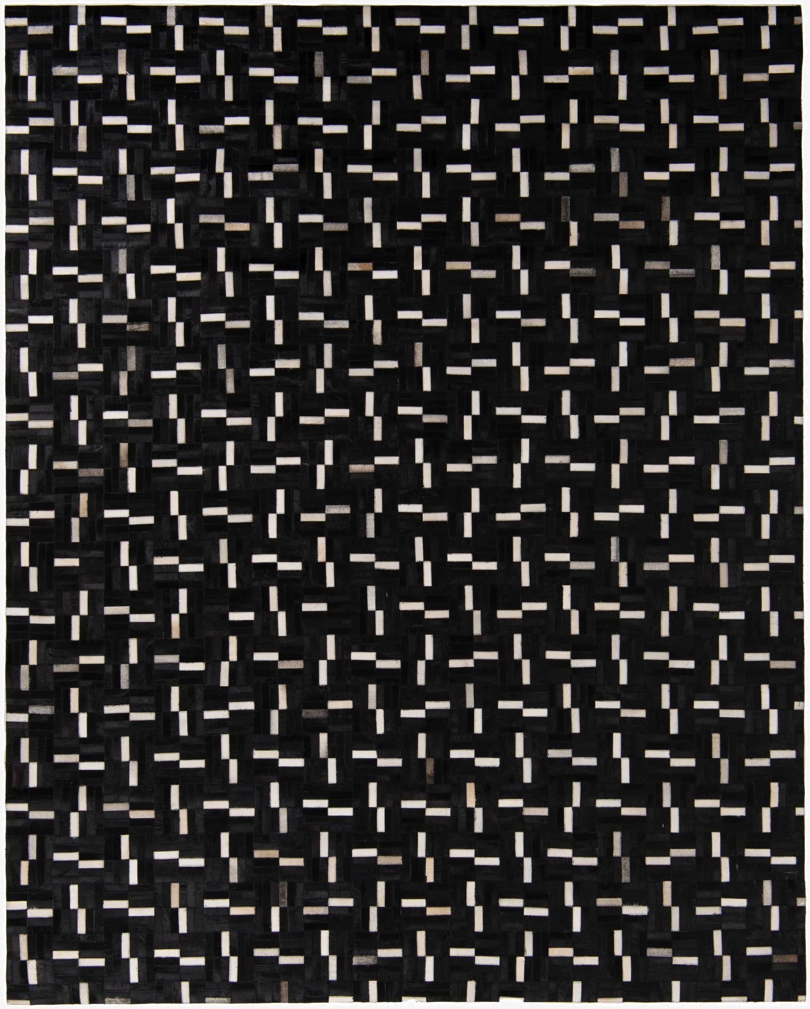 8' x 10' Cowhide Leather Rug