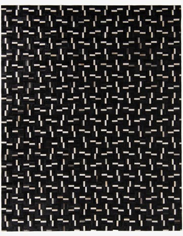 8' x 10' Cowhide Leather Rug