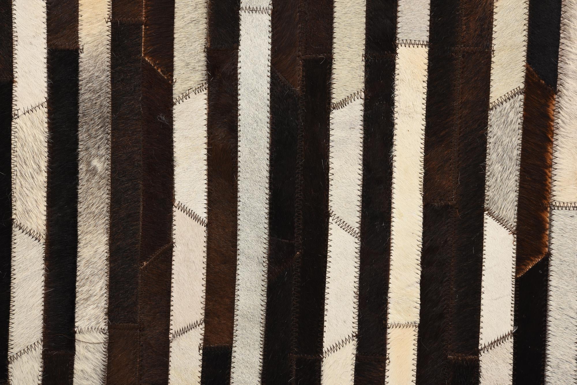 5' 1 x 8' Cowhide Rug