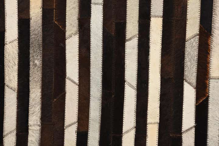 5' 1 x 8' Cowhide Rug