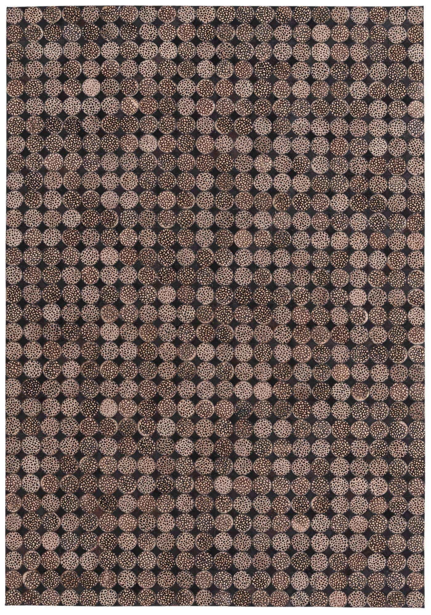4' 8 x 6' 8 Cowhide Rug