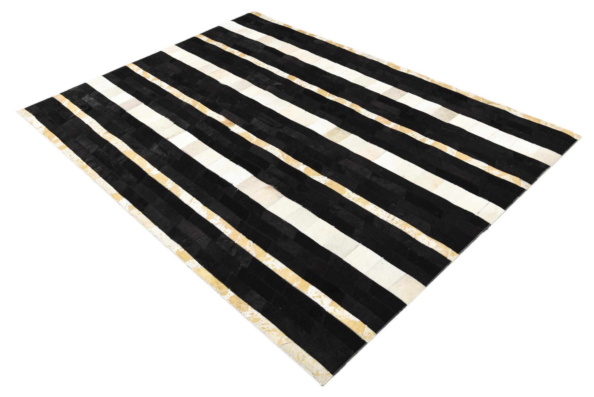 5' 4 x 7' 4 Cowhide Rug