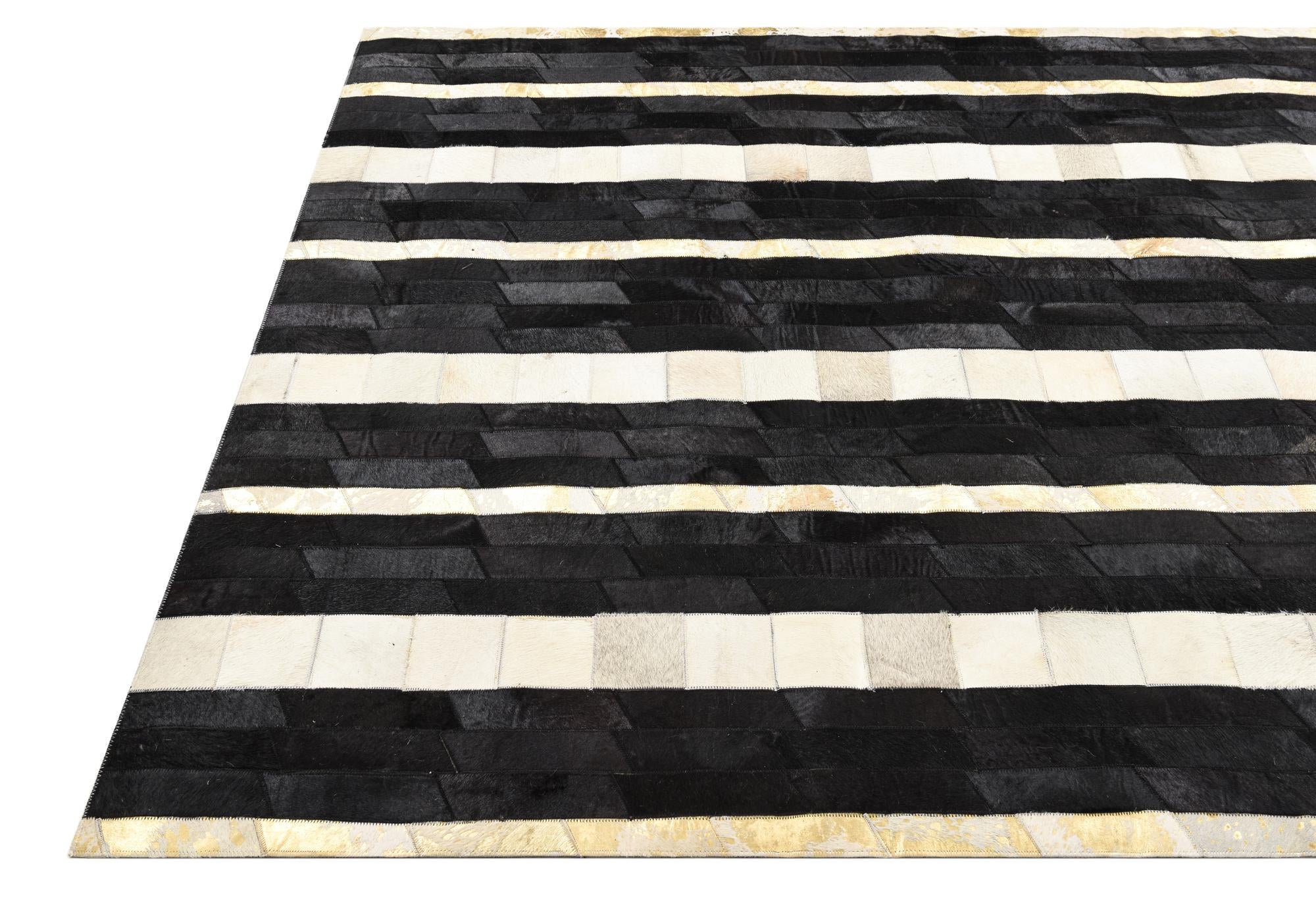 5' 4 x 7' 4 Cowhide Rug