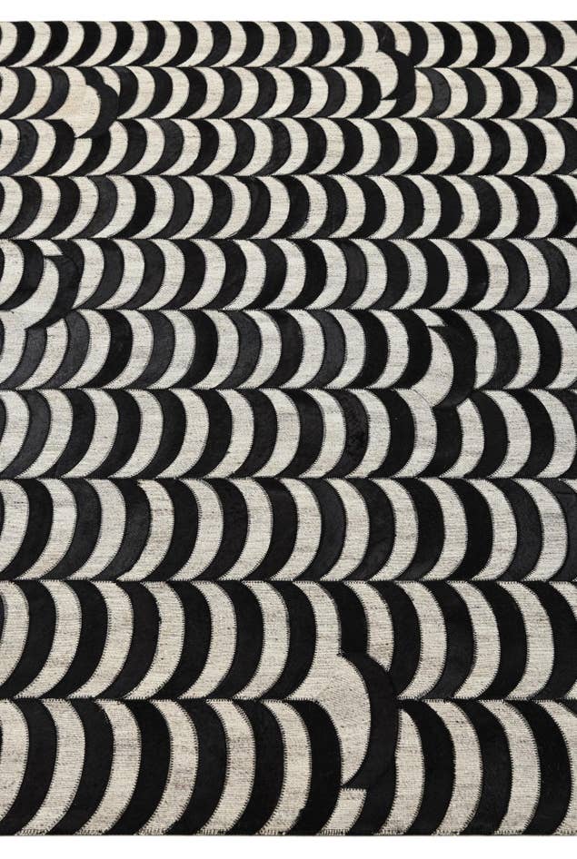 Detail image of 5' 2 x 8' Cowhide Rug
