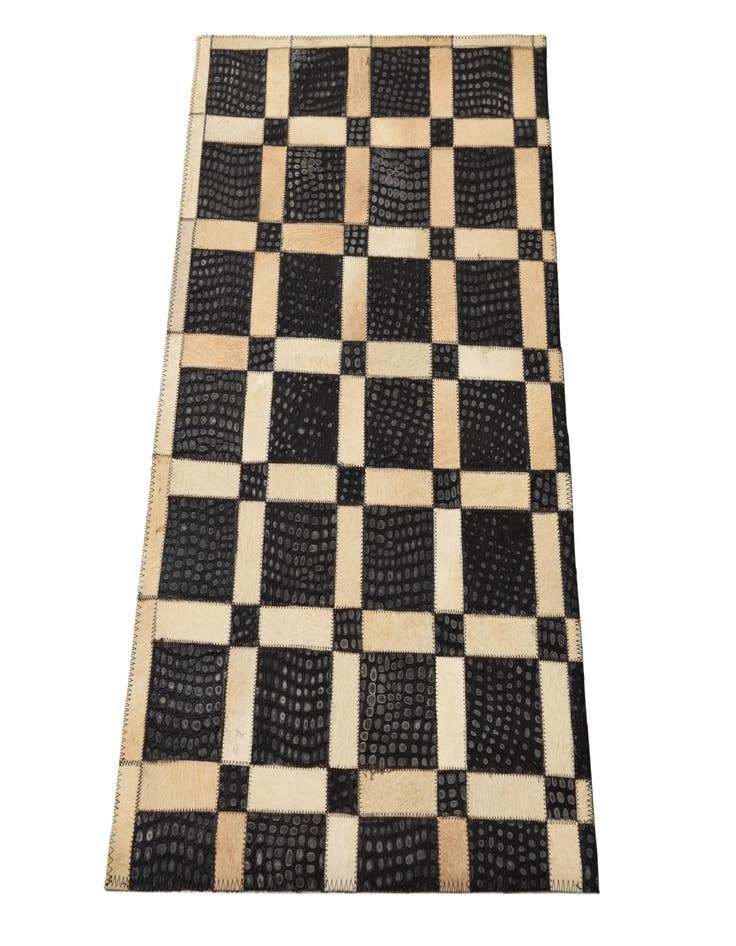 Detail image of 2' 1 x 3' 1 Cowhide Rug