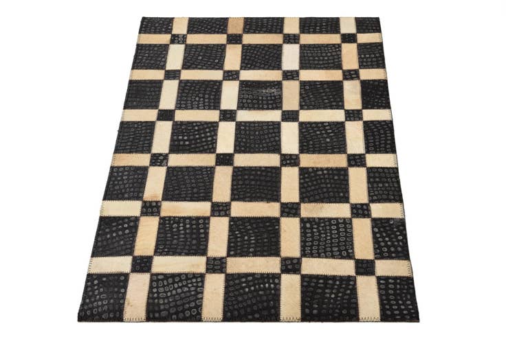 Detail image of 2' 1 x 3' 1 Cowhide Rug