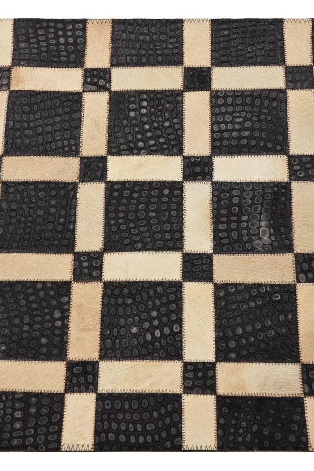 Detail image of 2' 1 x 3' 1 Cowhide Rug