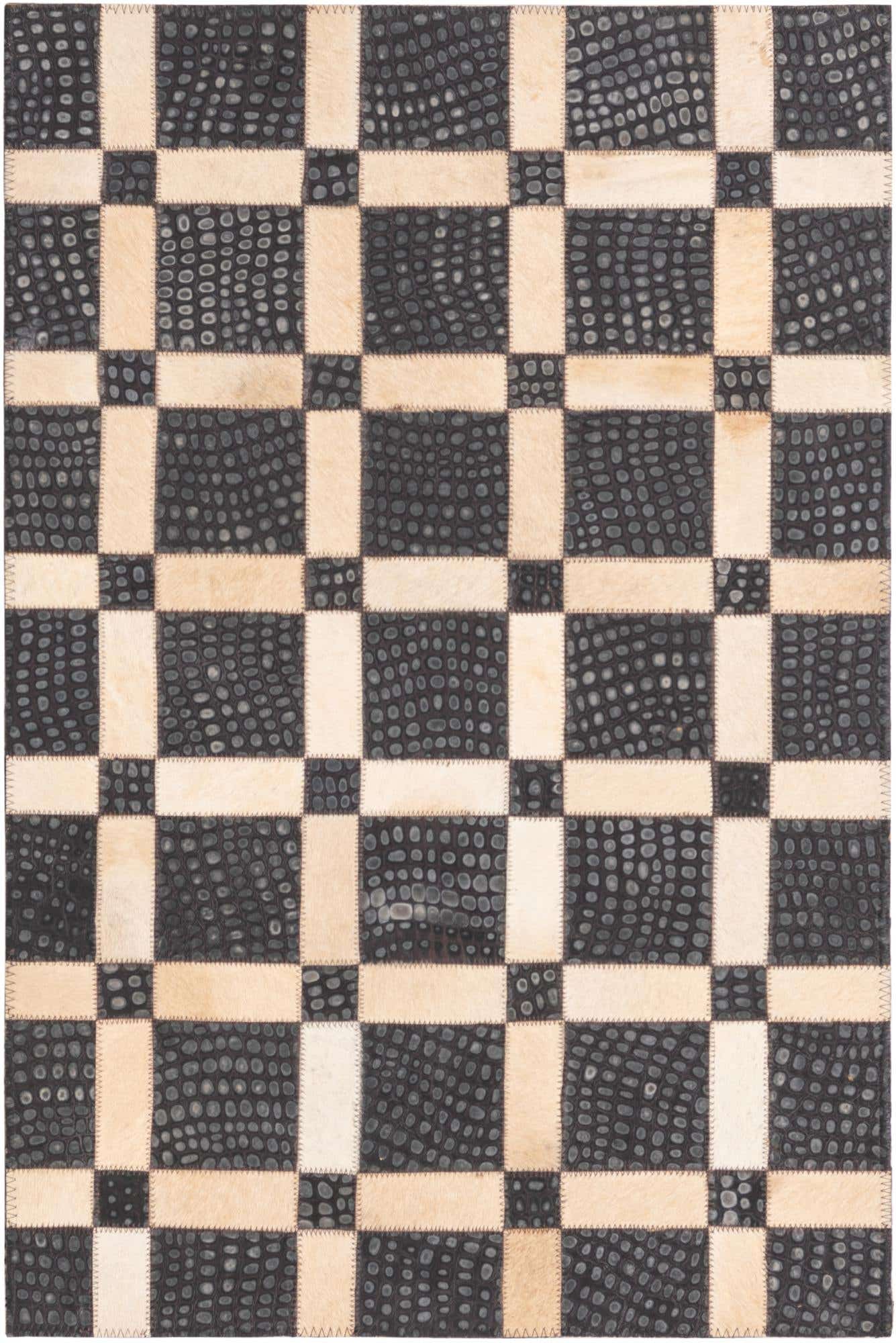 2' 1 x 3' 1 Cowhide Rug