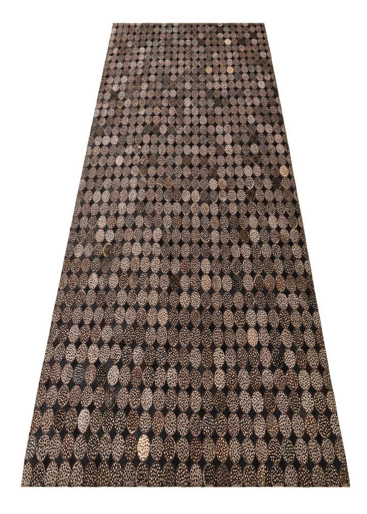 5' 2 x 7' 6 Cowhide Rug