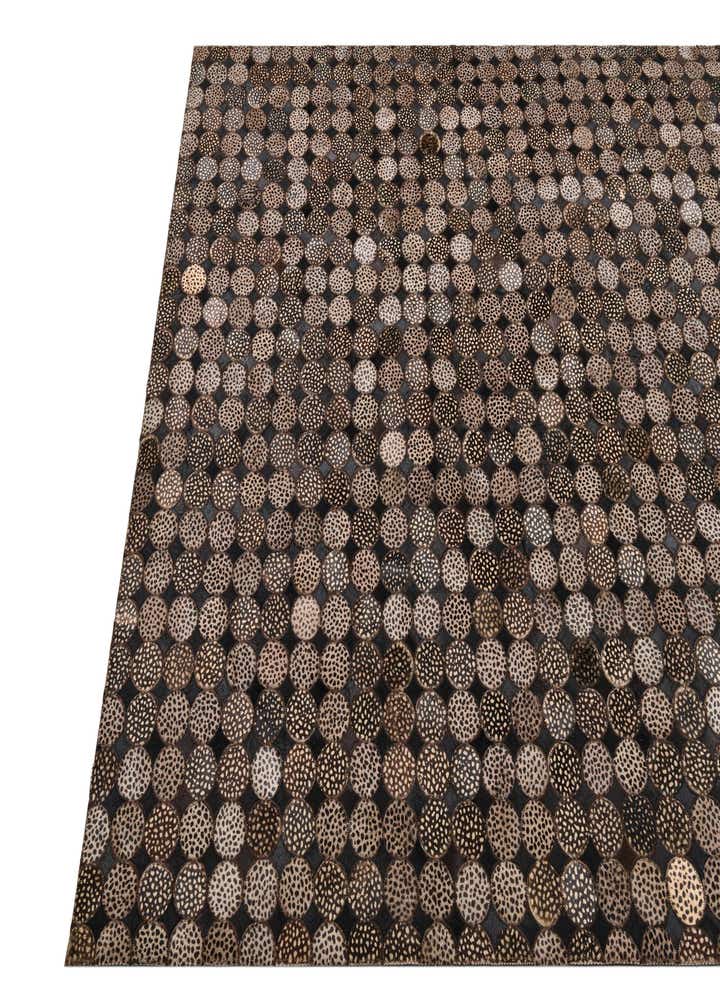 5' 2 x 7' 6 Cowhide Rug