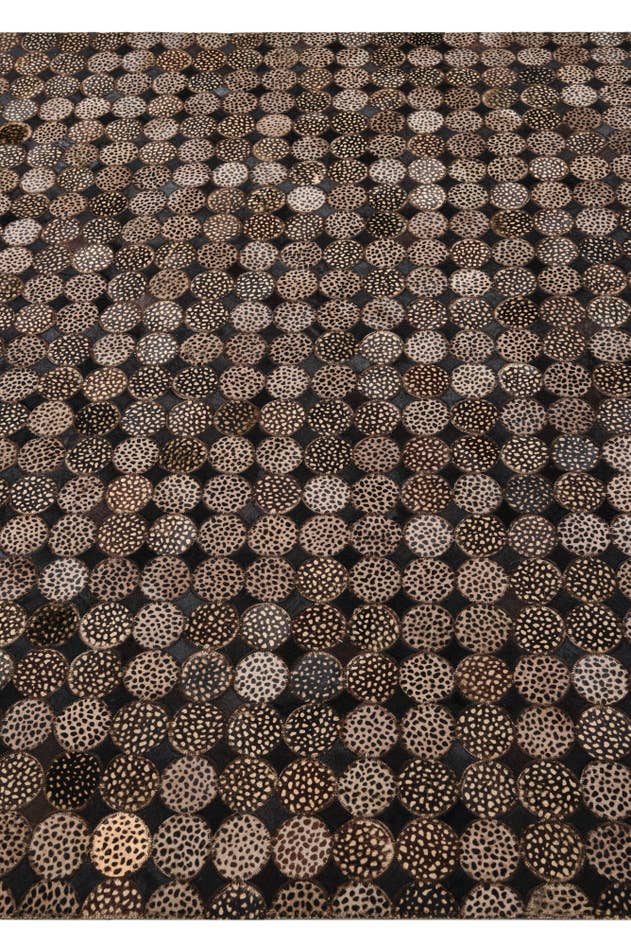 Detail image of 5' 2 x 7' 6 Cowhide Rug