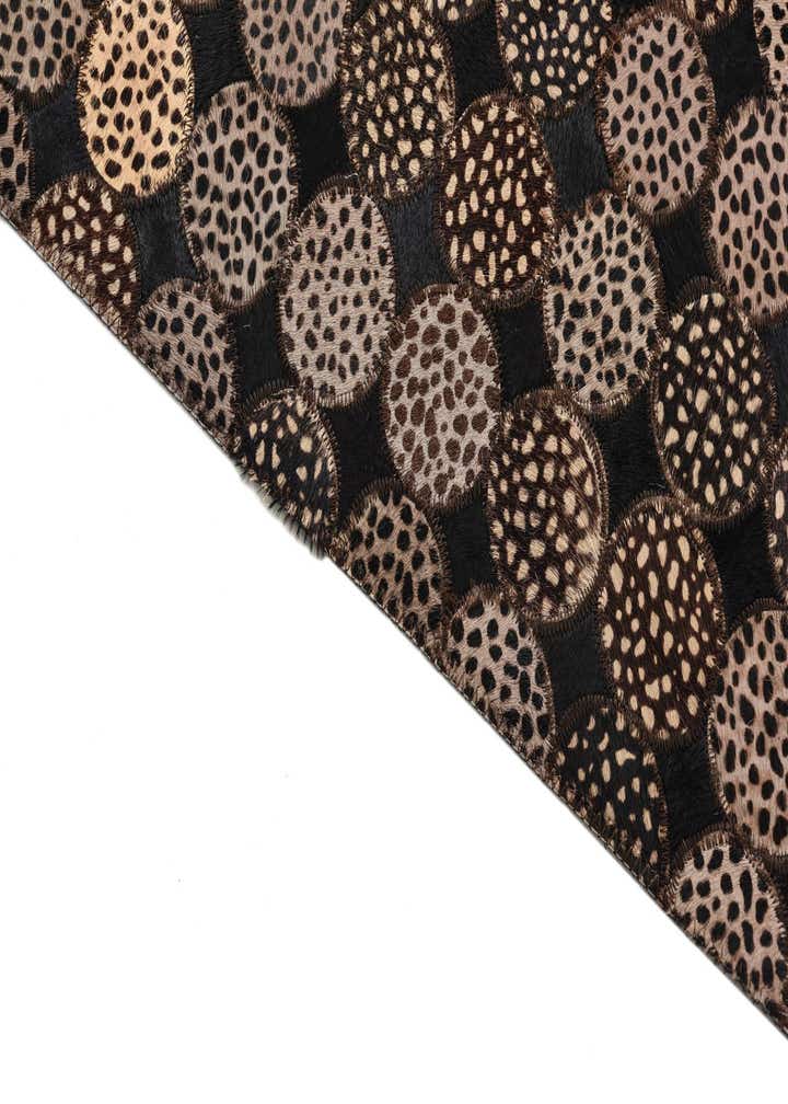 5' 2 x 7' 6 Cowhide Rug