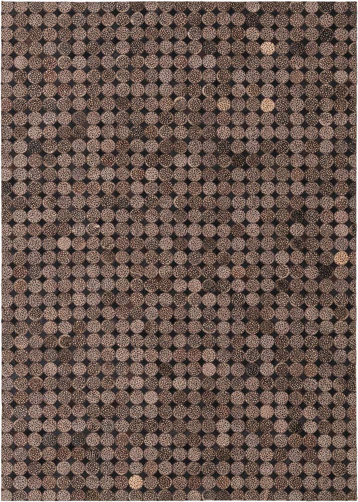 5' 2 x 7' 6 Cowhide Rug