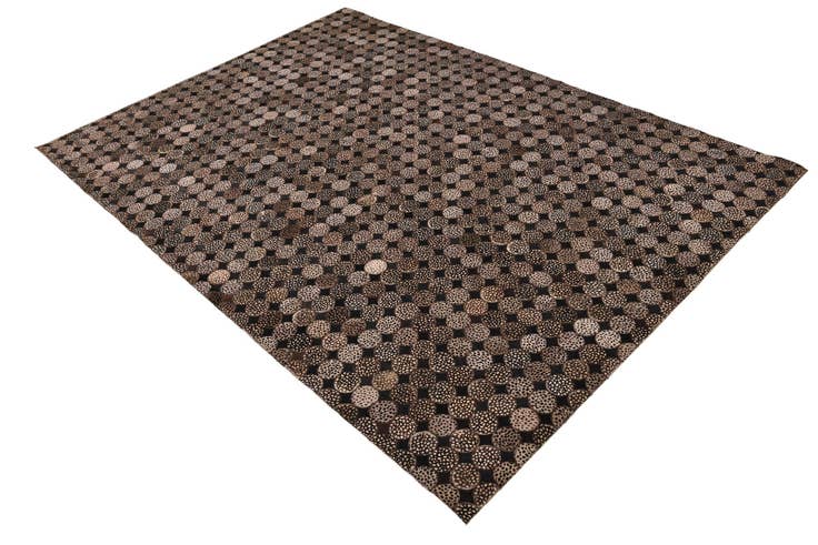 Detail image of 5' 3 x 7' 5 Cowhide Rug