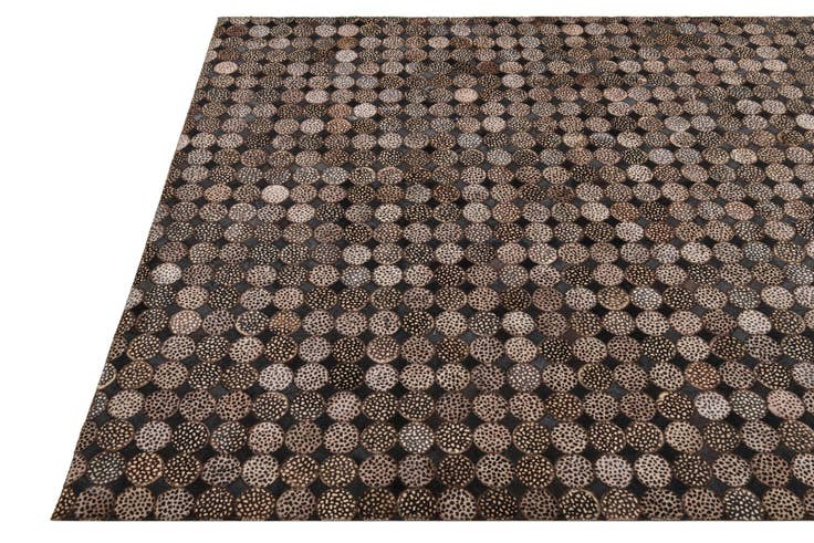 Detail image of 5' 3 x 7' 5 Cowhide Rug