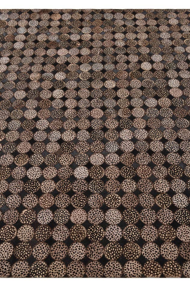 Detail image of 5' 3 x 7' 5 Cowhide Rug