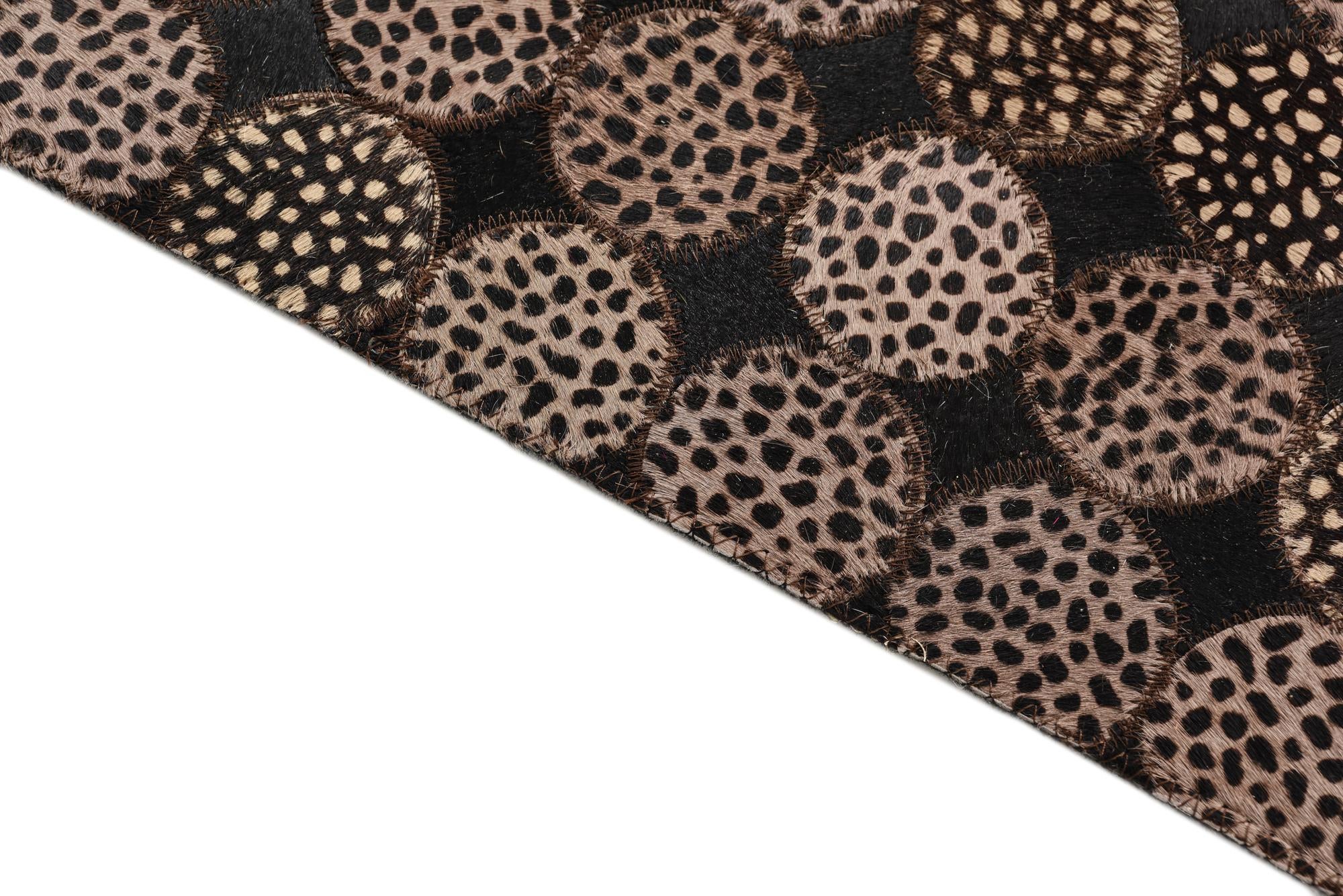 5' 3 x 7' 5 Cowhide Rug