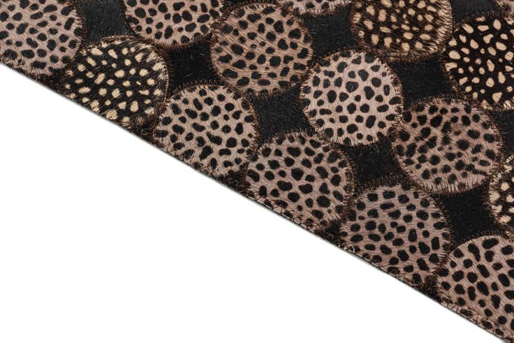 Detail image of 5' 3 x 7' 5 Cowhide Rug