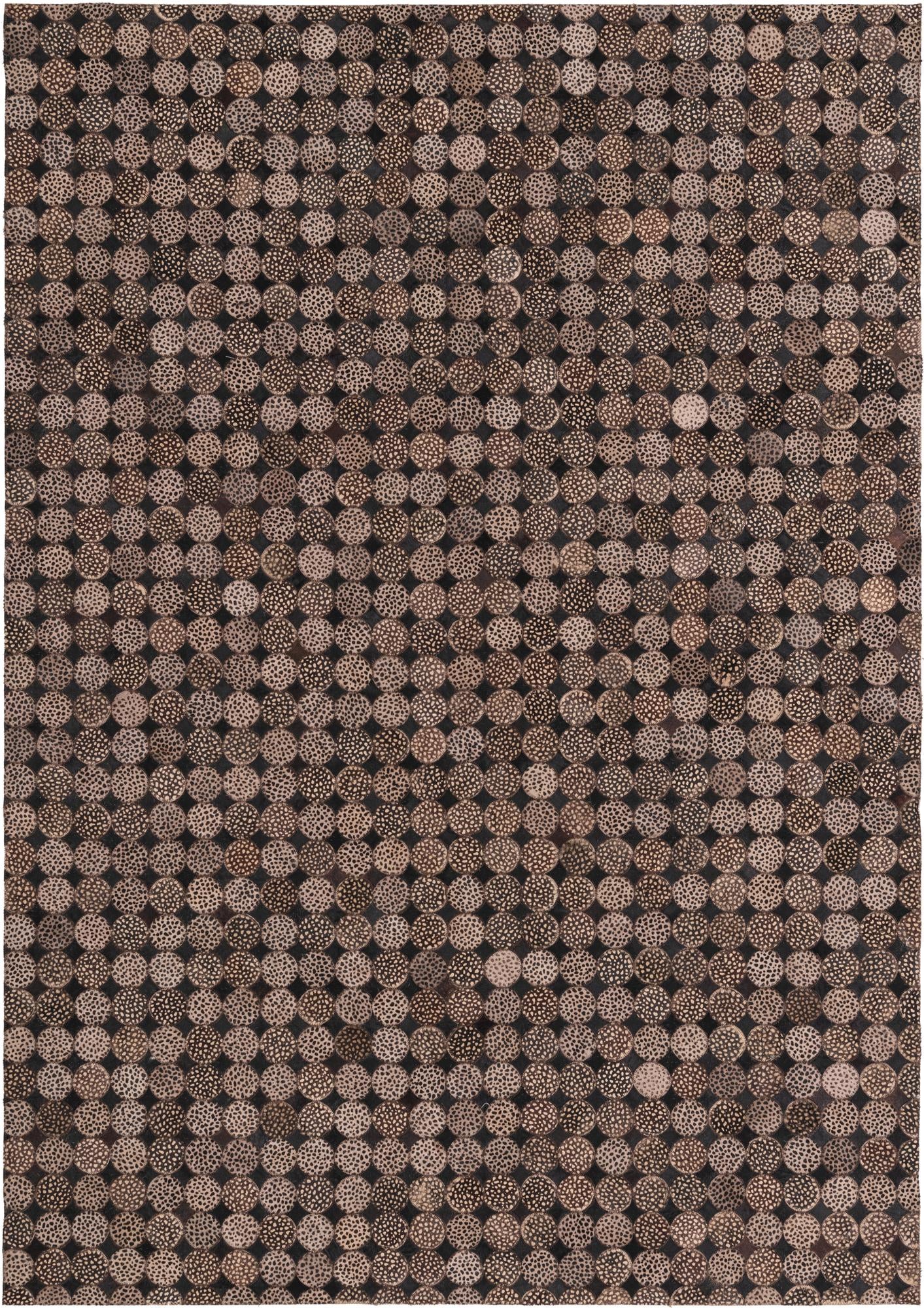 5' 3 x 7' 5 Cowhide Rug