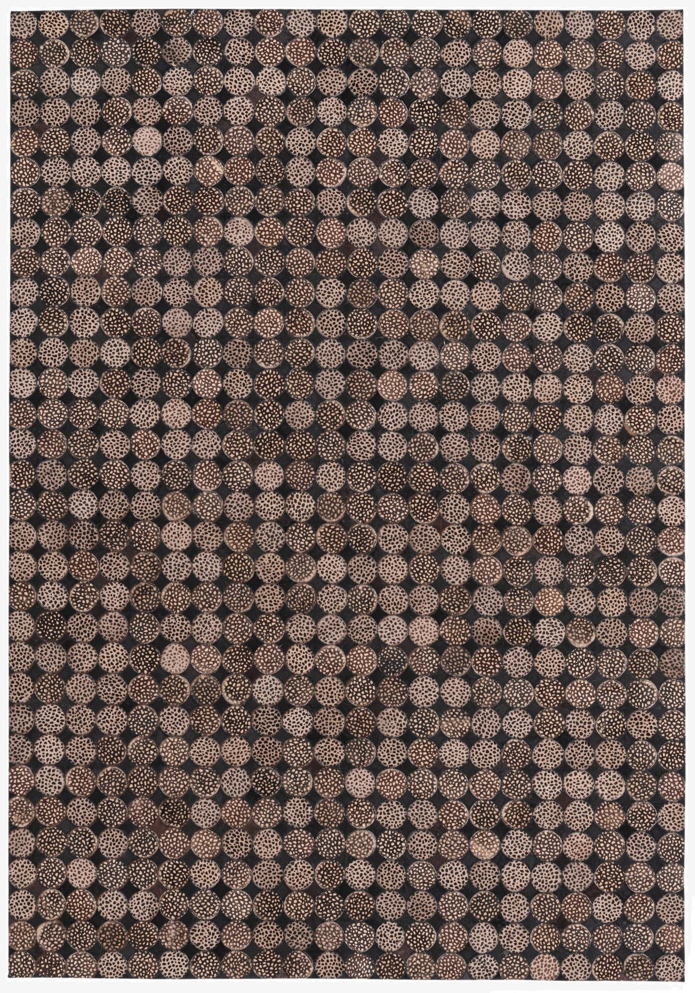 4' 8 x 6' 8 Cowhide Rug