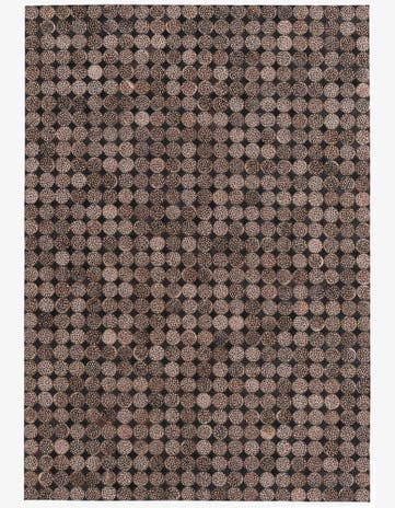 4' 8 x 6' 8 Cowhide Rug