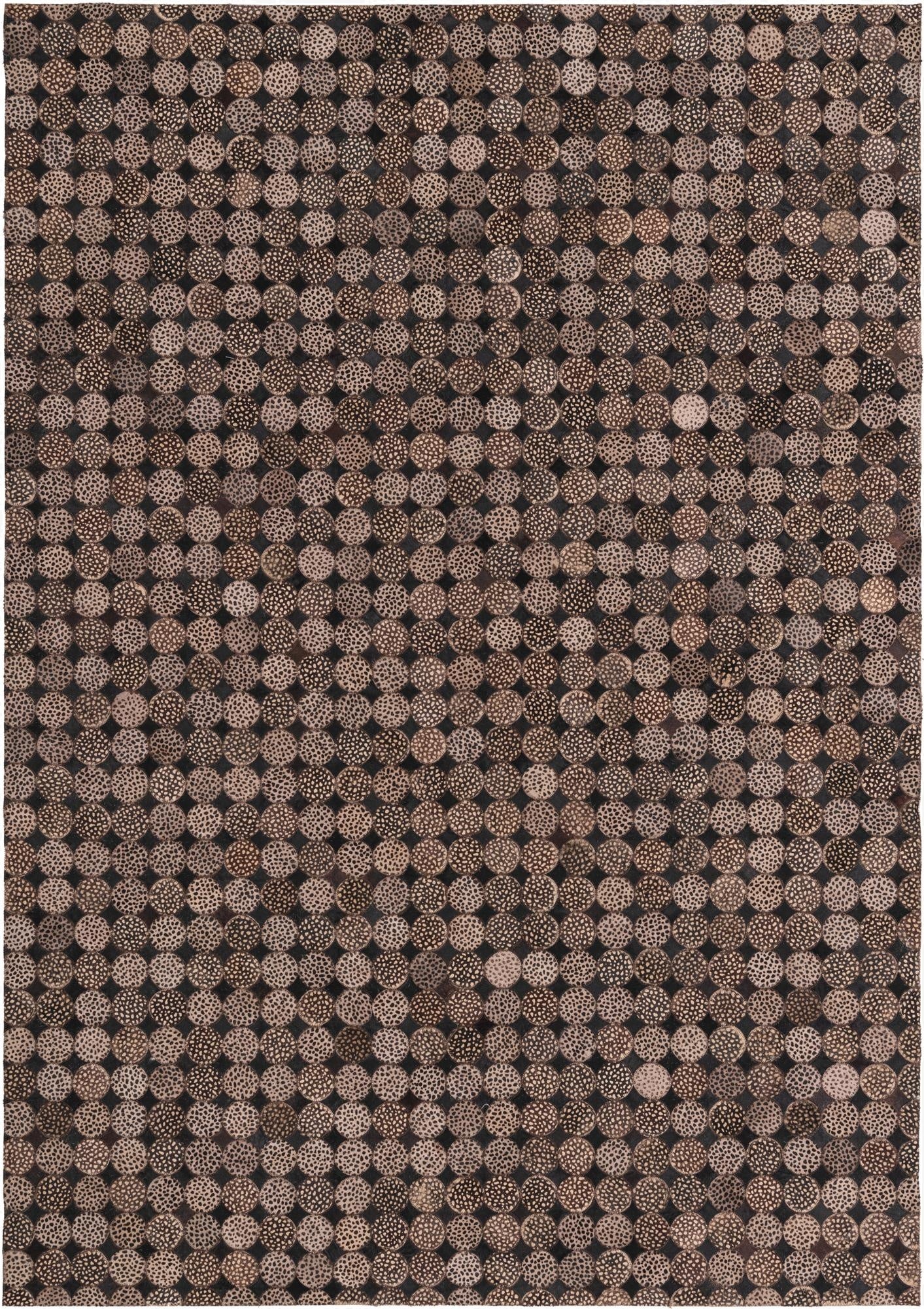 5' 3 x 7' 5 Cowhide Rug