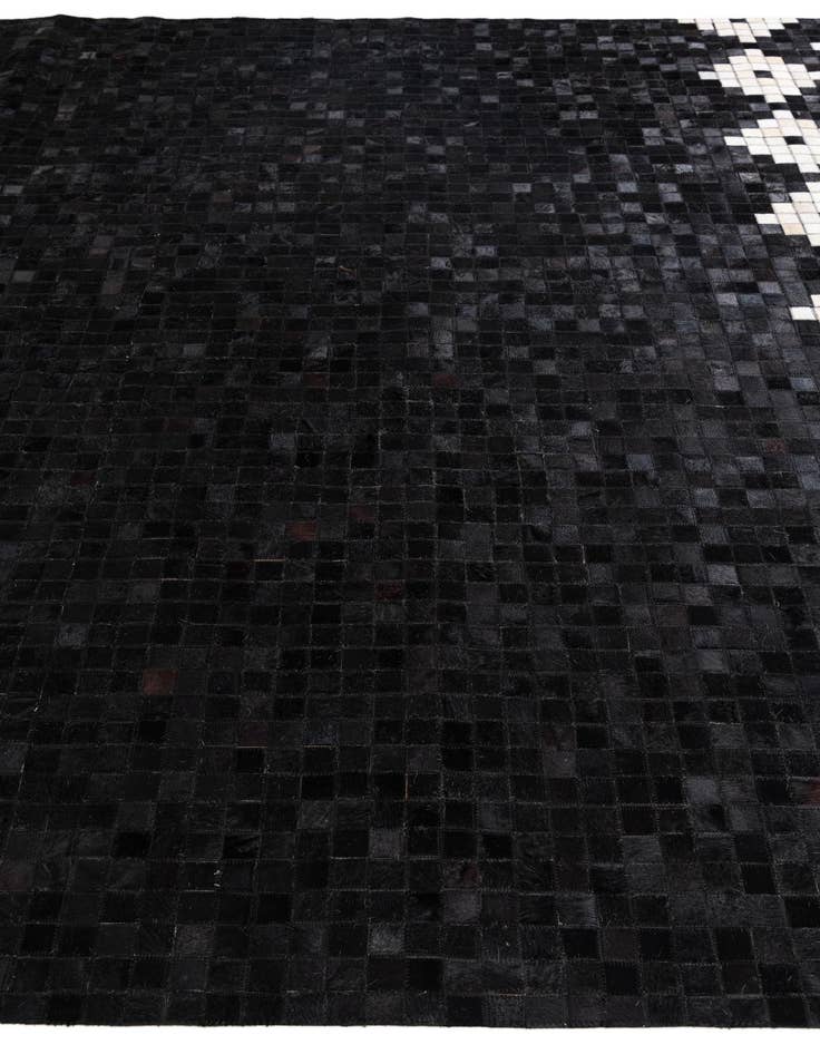 Detail image of 8' 2 x 9' 11 Cowhide Stocks Rug