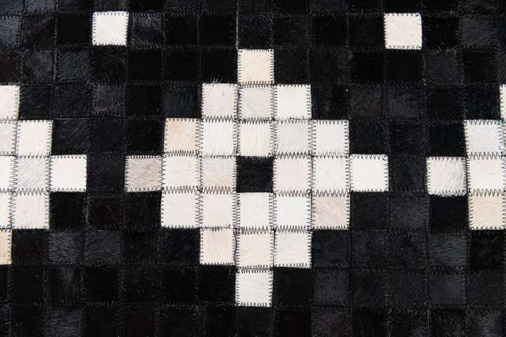 8' 2 x 9' 11 Cowhide Stocks Rug