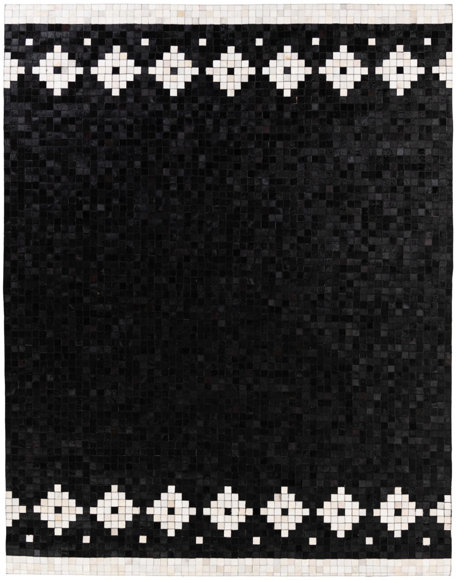 8' x 10' 1 Cowhide Stocks Rug
