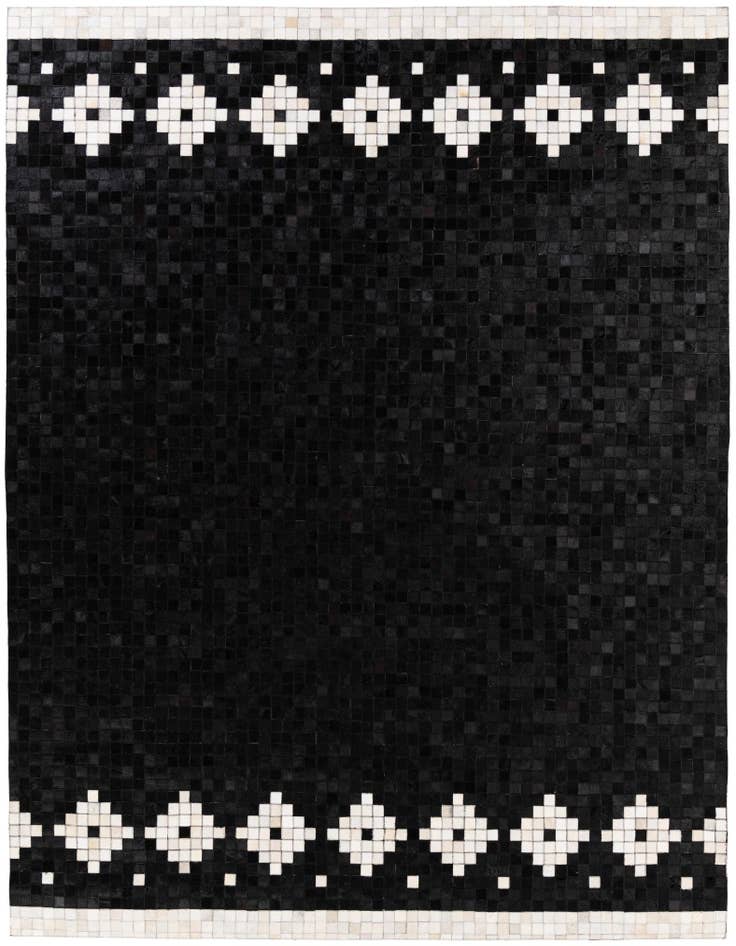 Detail image of 8' x 10' 1 Cowhide Stocks Rug