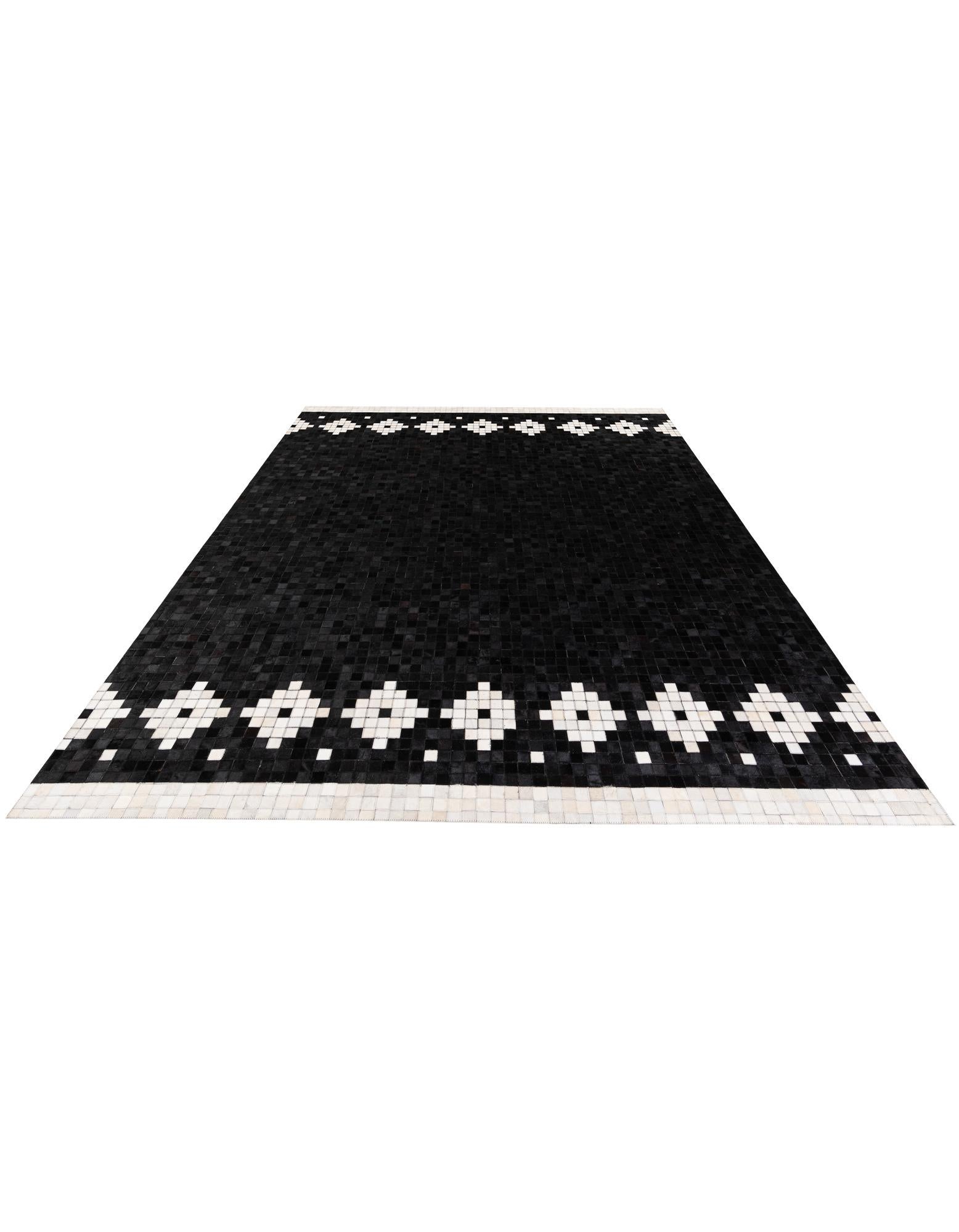 8' 2 x 10' Cowhide Stocks Rug