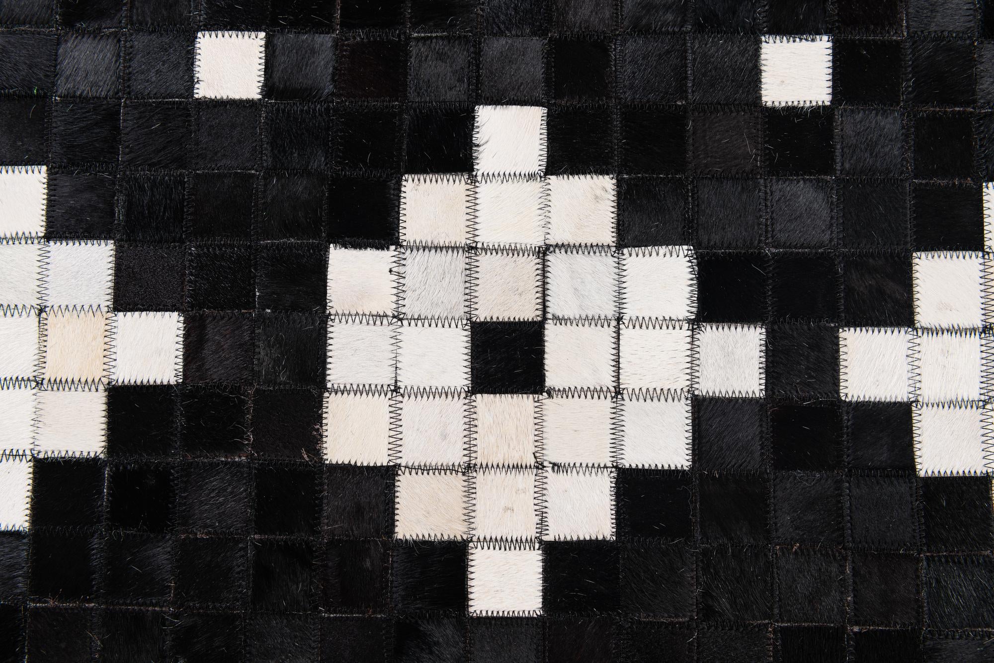8' 2 x 10' Cowhide Stocks Rug