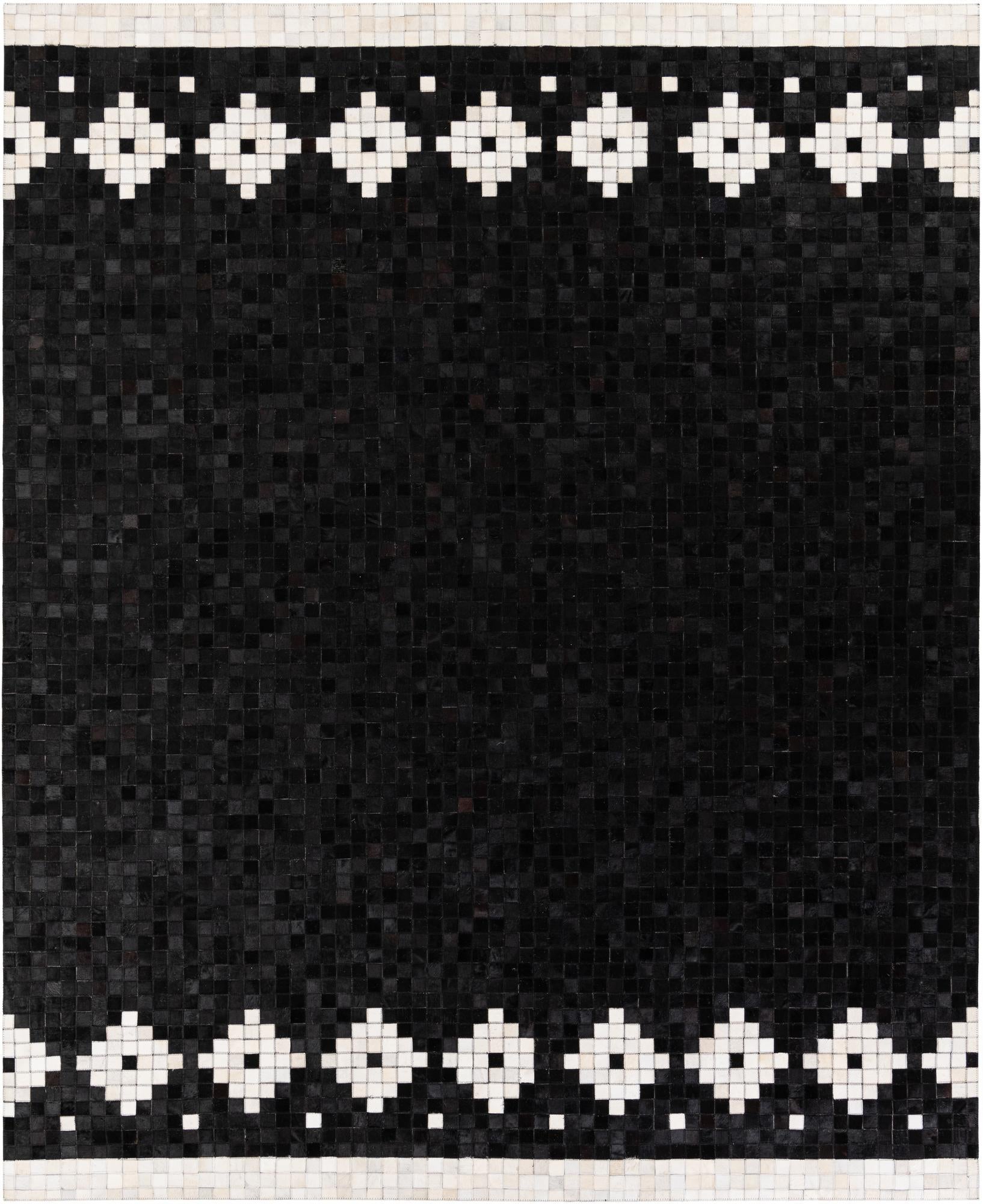 8' 2 x 10' Cowhide Stocks Rug