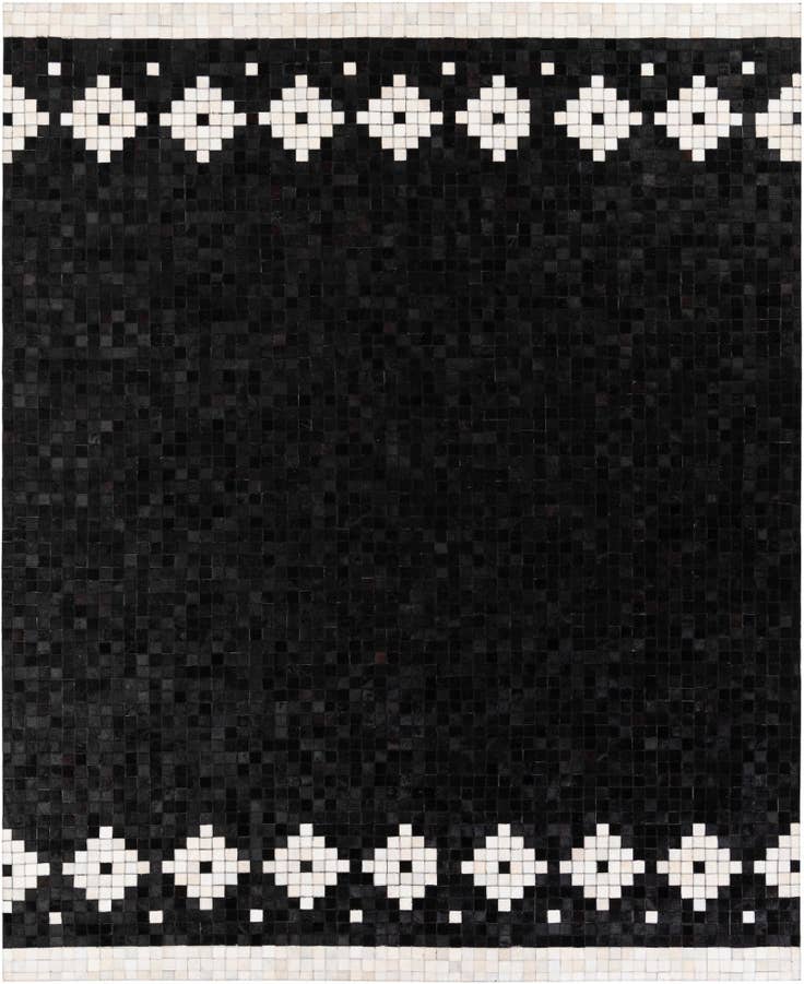 Detail image of 8' 2 x 10' Cowhide Stocks Rug