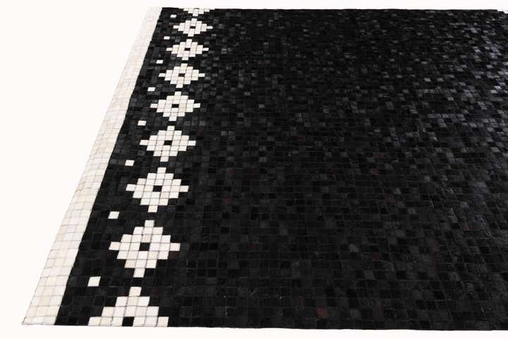 8' 1 x 9' 11 Cowhide Stocks Rug