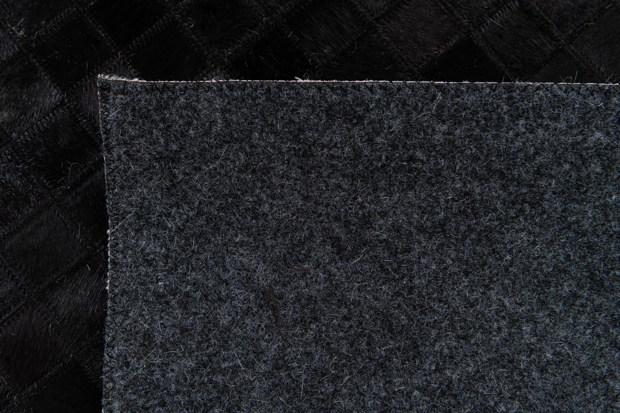8' 1 x 9' 11 Cowhide Stocks Rug