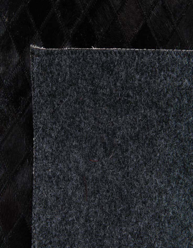 Detail image of 8' 1 x 9' 11 Cowhide Stocks Rug