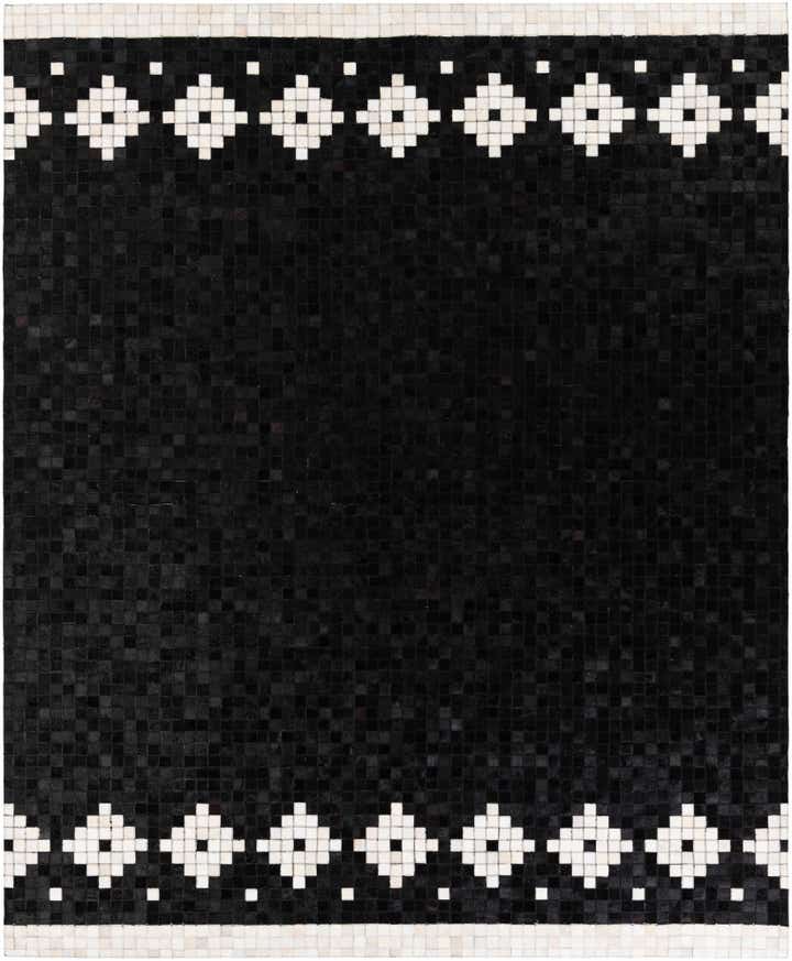 8' 1 x 9' 11 Cowhide Stocks Rug