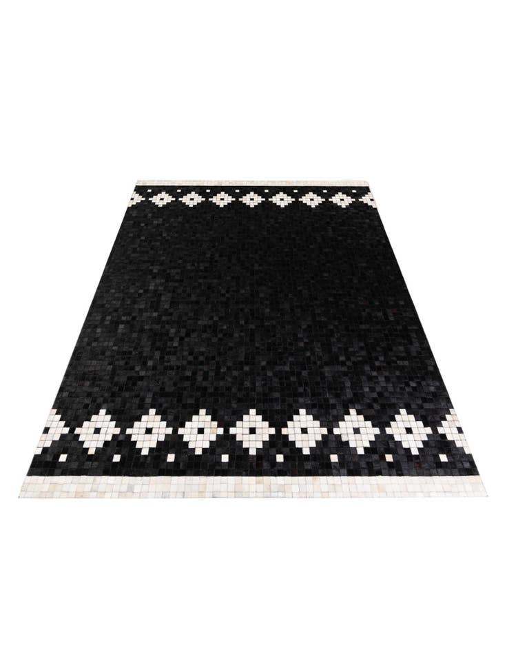 Detail image of 8' 2 x 10' Cowhide Stocks Rug