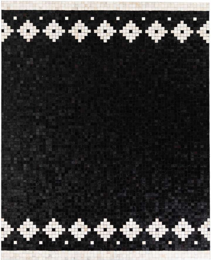 8' 2 x 10' Cowhide Stocks Rug