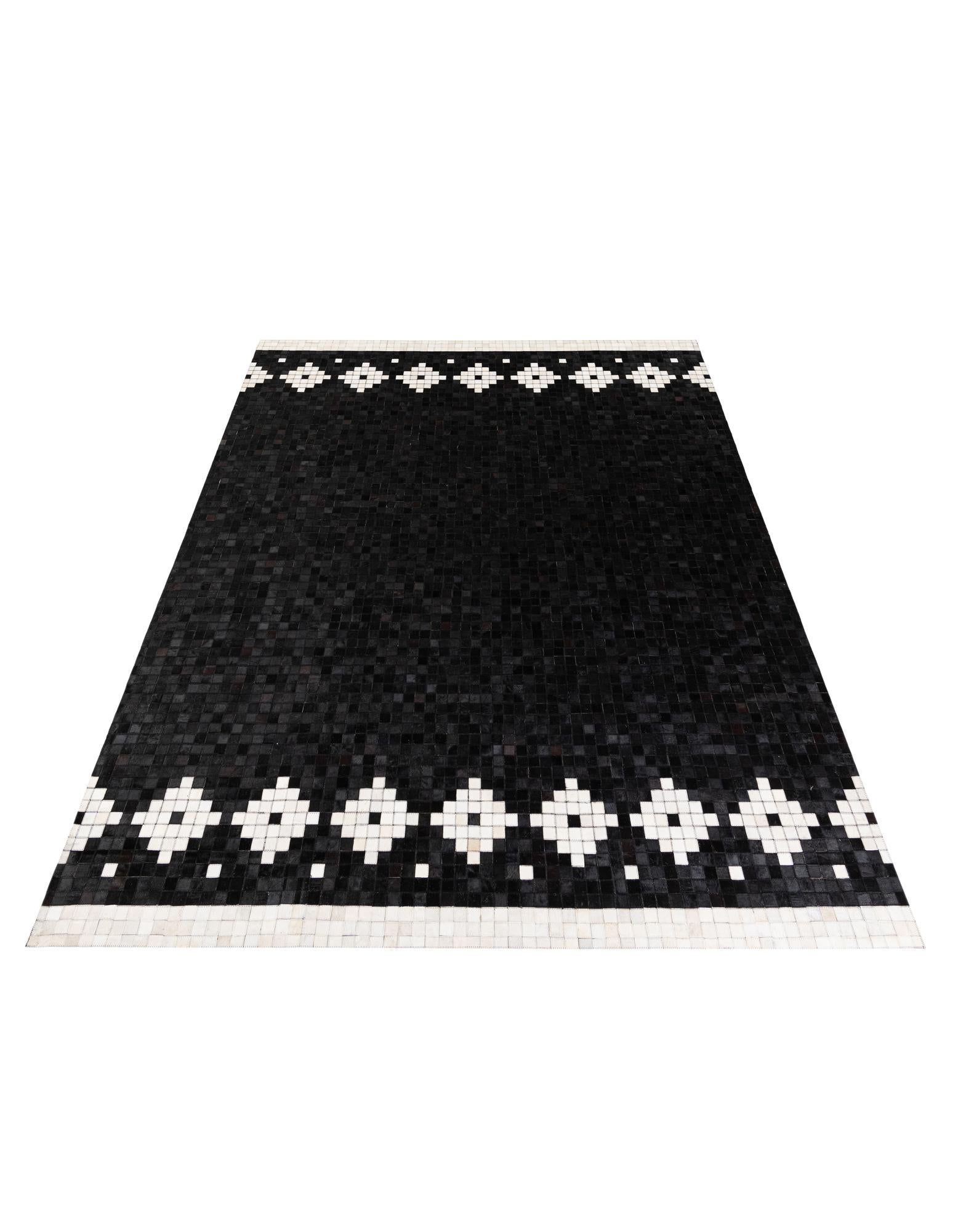 8' 2 x 10' Cowhide Stocks Rug