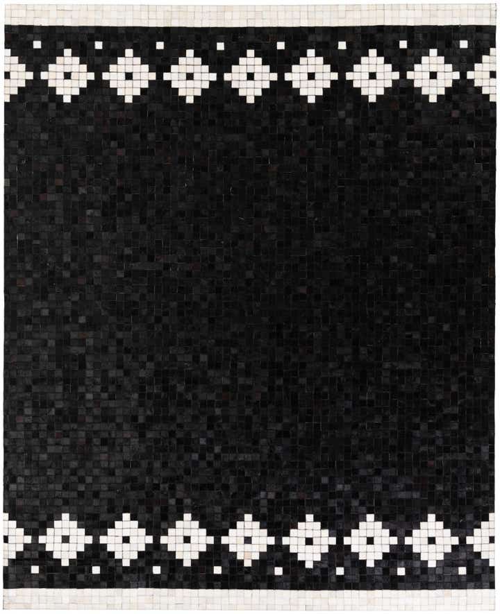 8' 2 x 10' Cowhide Stocks Rug