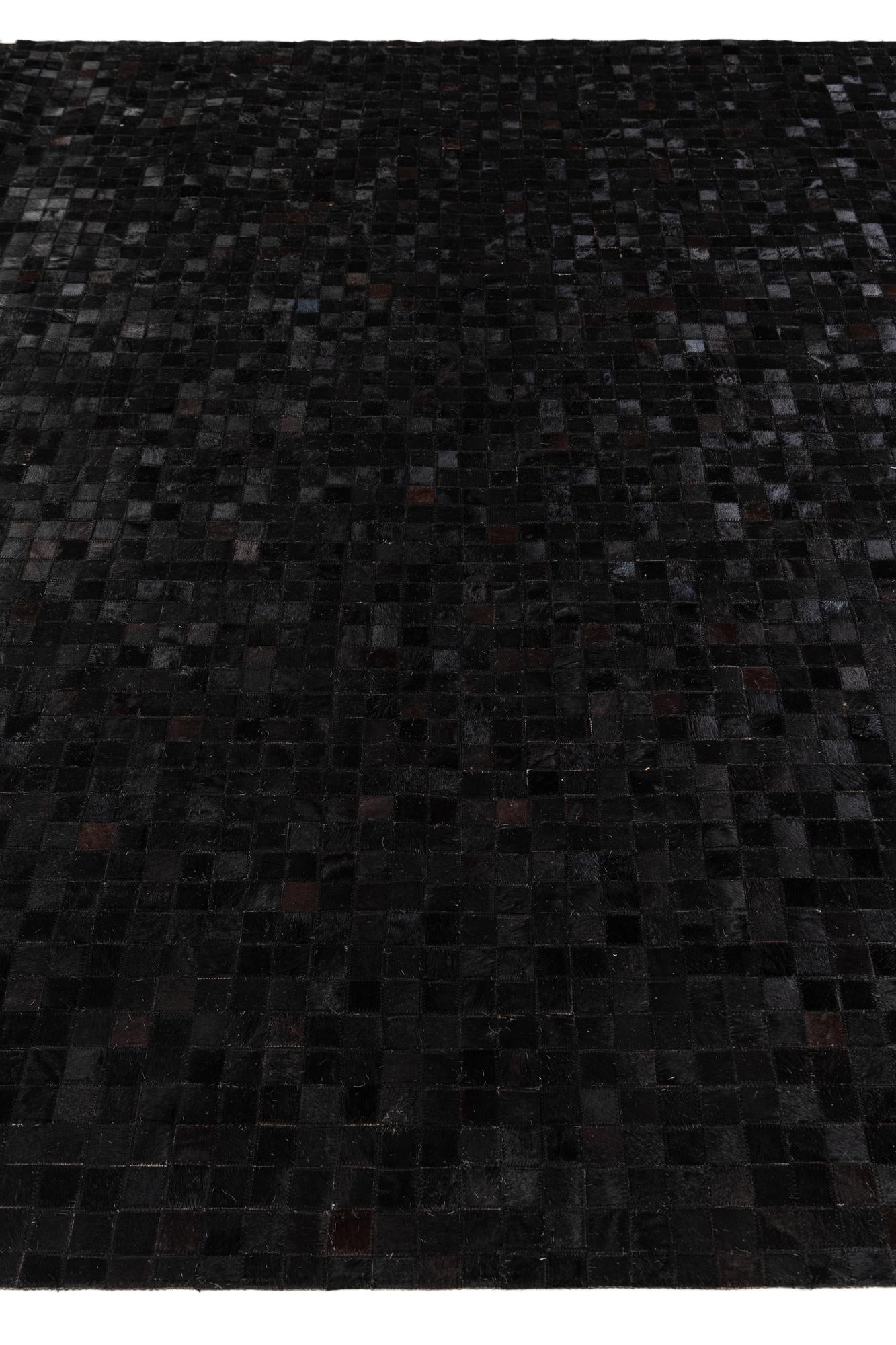 8' 2 x 9' 11 Cowhide Stocks Rug