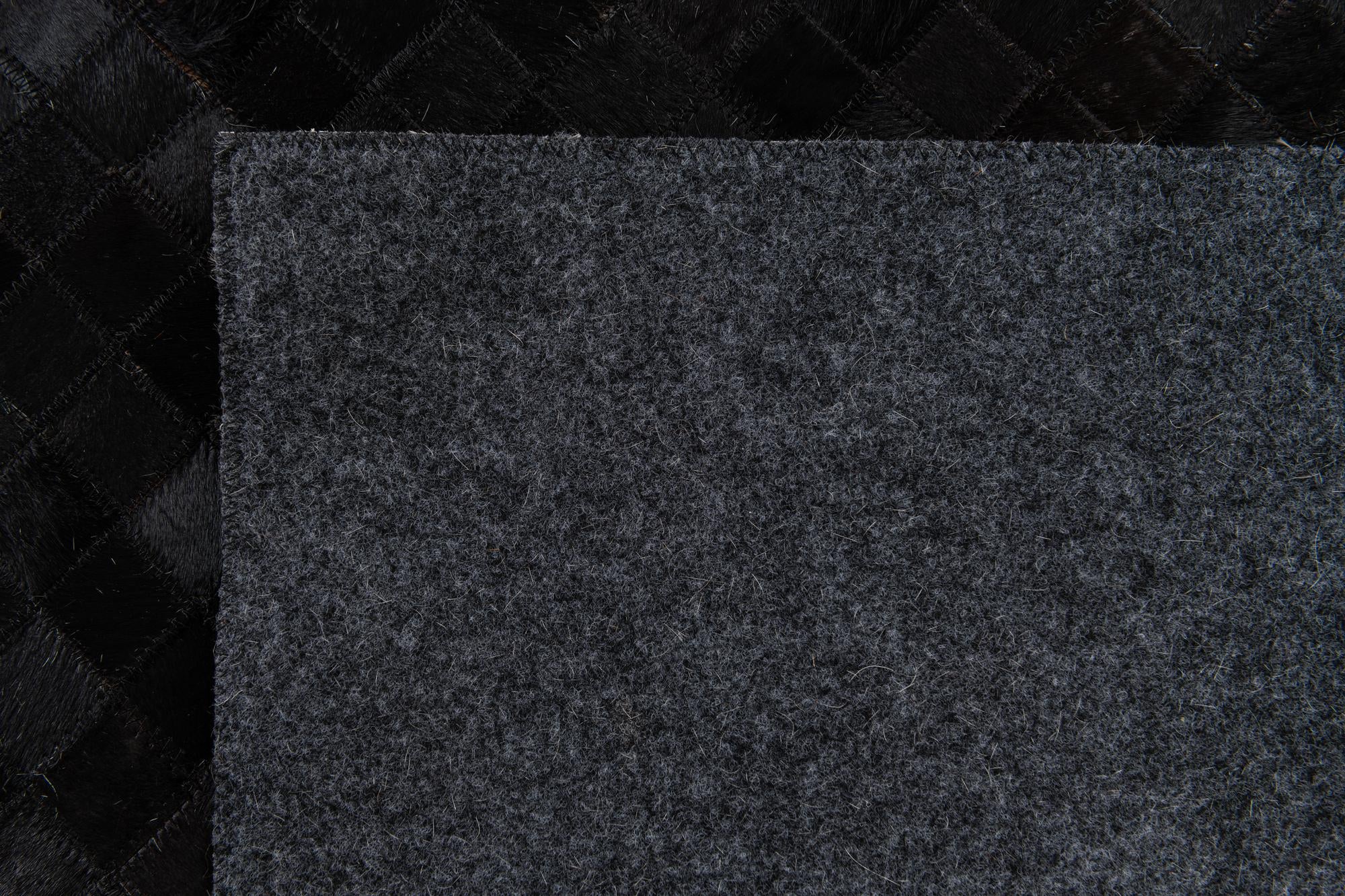 8' 2 x 9' 11 Cowhide Stocks Rug