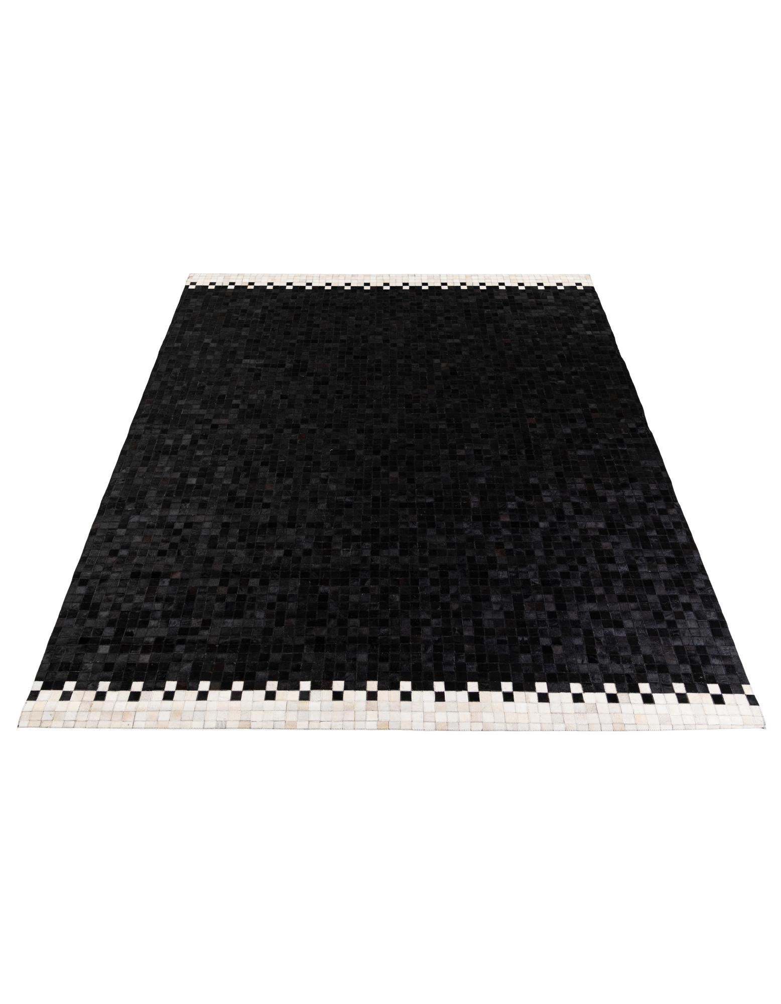 8' 1 x 9' 11 Cowhide Stocks Rug