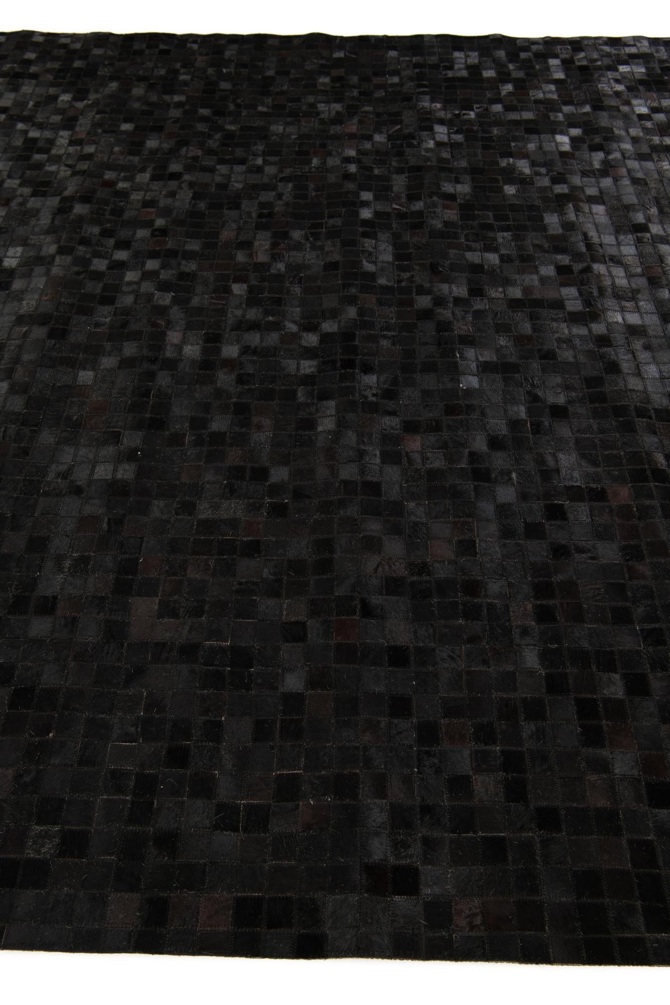8' 1 x 9' 11 Cowhide Stocks Rug
